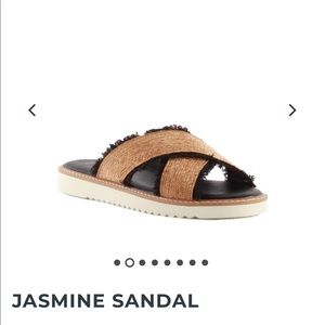 Seychelles Jasmine Sandal Black and Gold